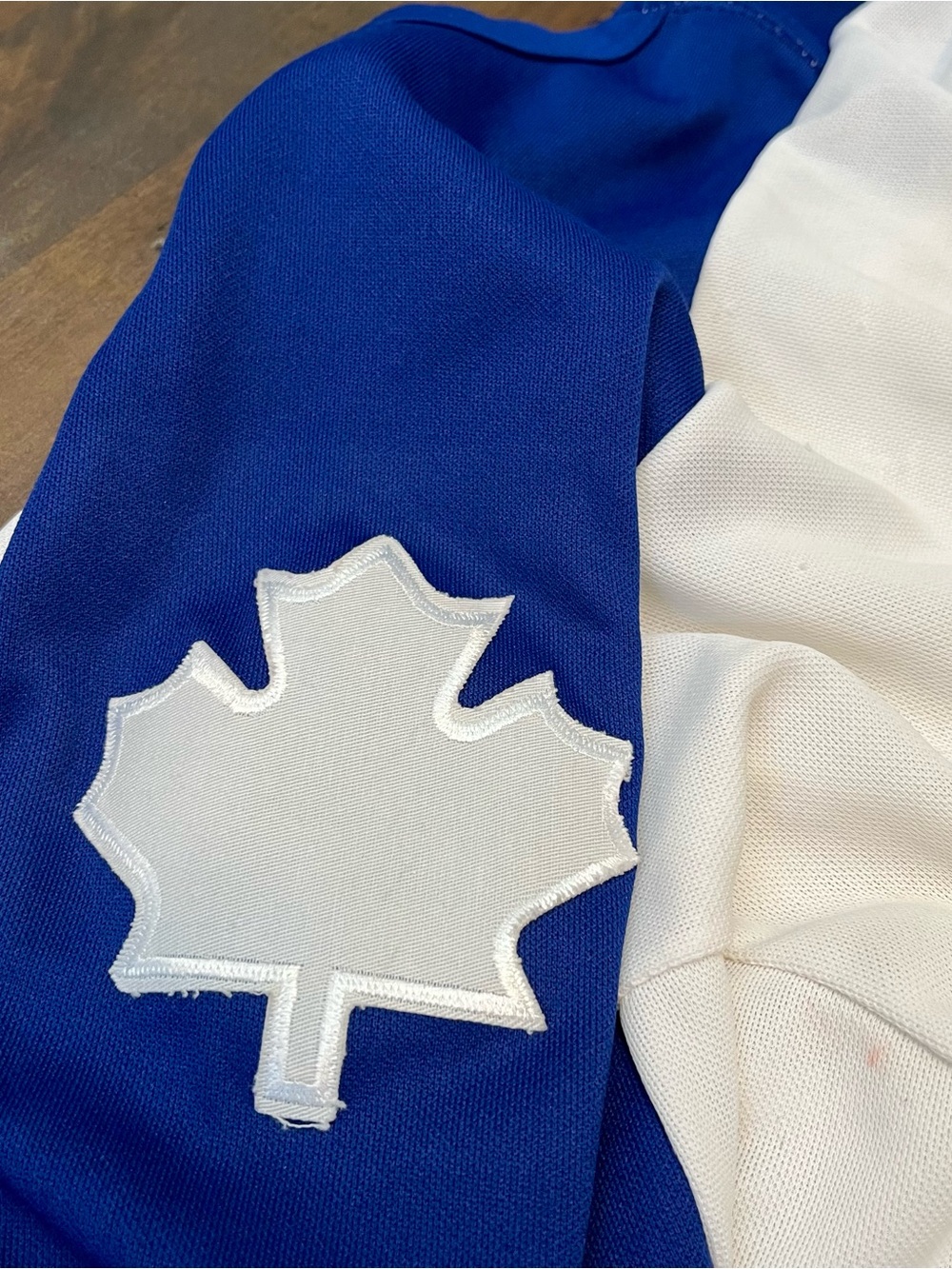 Authentic Vintage 1980s Toronto Maple Leafs CCM Hockey Jersey , XL - Picture 13 of 13